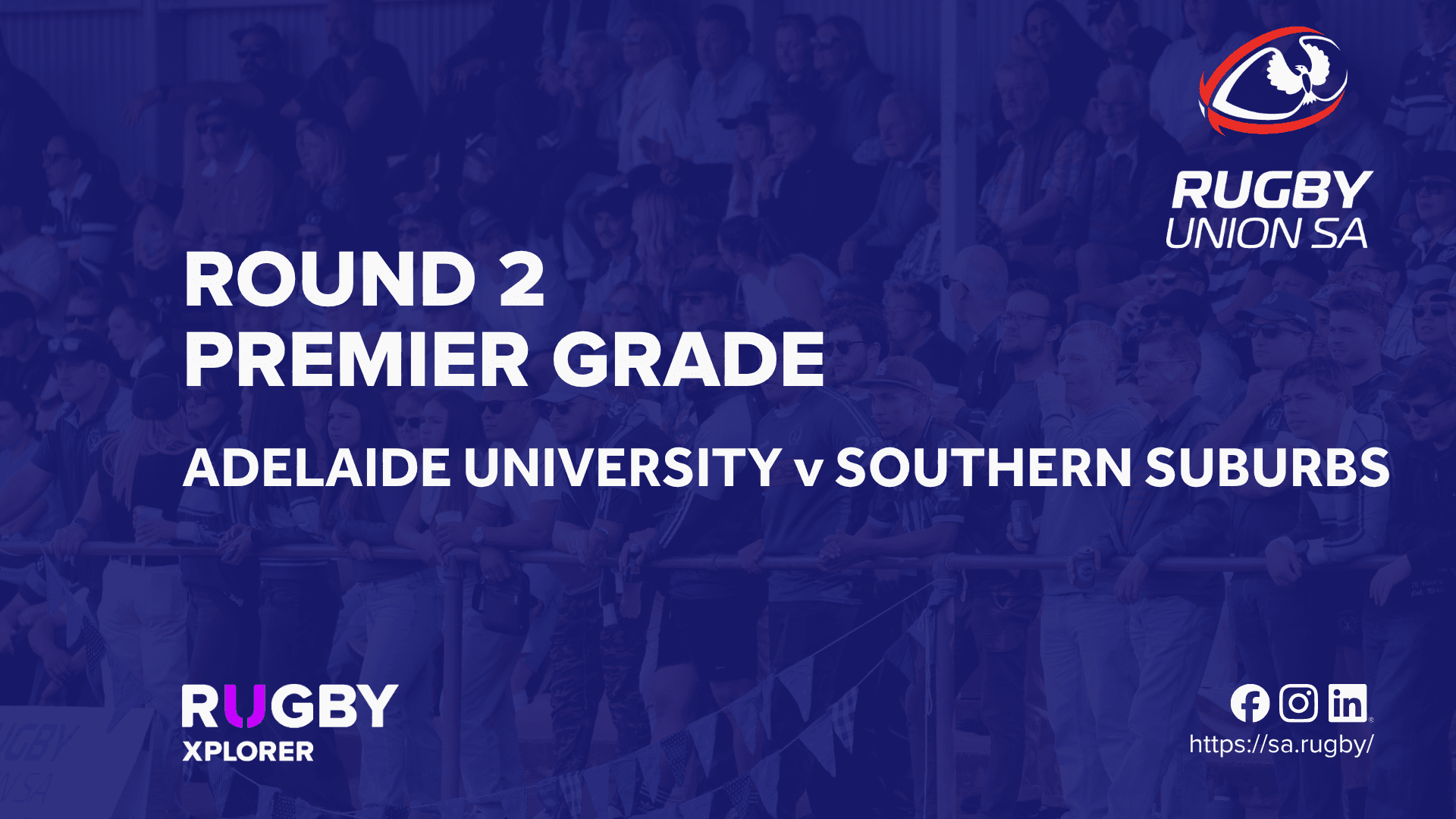 RugbySA Rd 2 Premier Adelaide University v Southern Suburbs