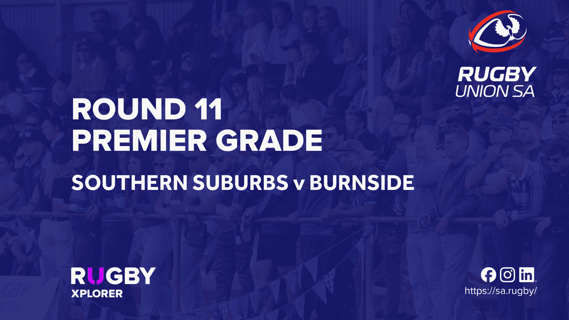 RugbySA Rd 11 Premier Southern Suburbs v Burnside