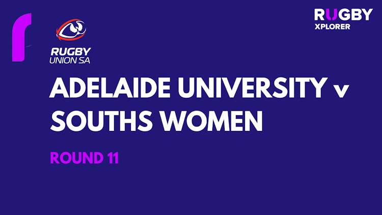 RugbySA Adelaide University v Southern Suburbs Women Rd 11