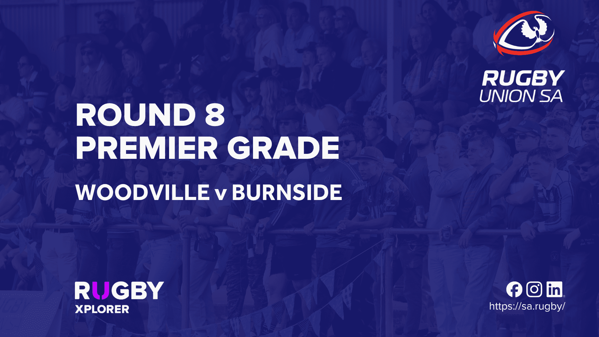 RugbySA Rd 8 Premier Woodville v Burnside