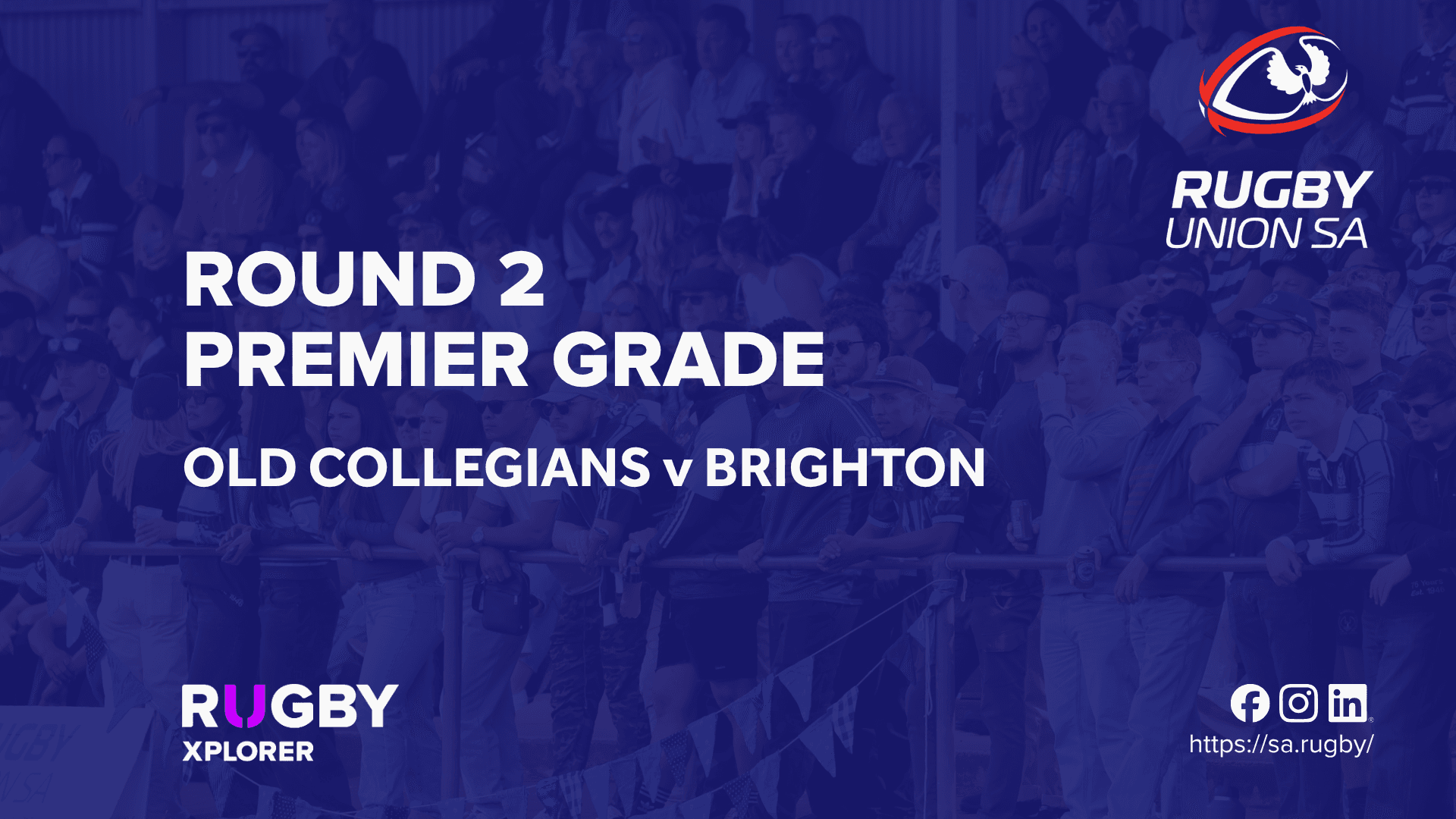 RugbySA Rd 2 Premier Old Collegians v Brighton