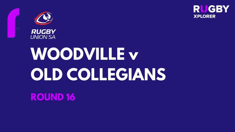 RugbySA Woodville v Old Collegians Rd16