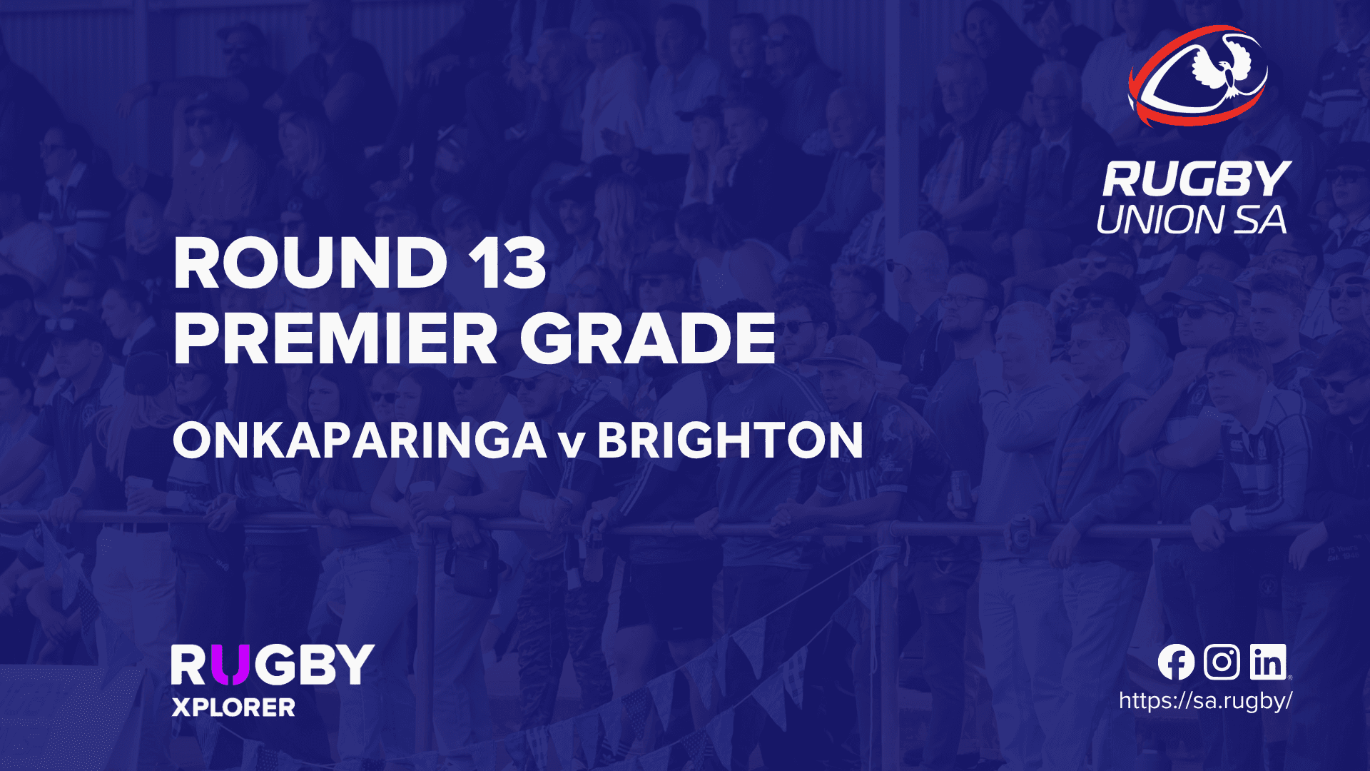 RugbySA Rd 13 Premier Onkaparinga v Brighton