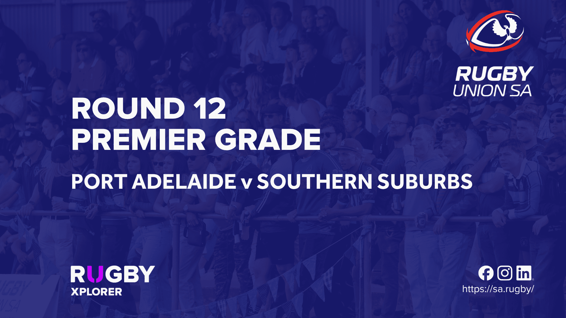 RugbySA Rd 12 Premier Port Adelaide v Southern Suburbs