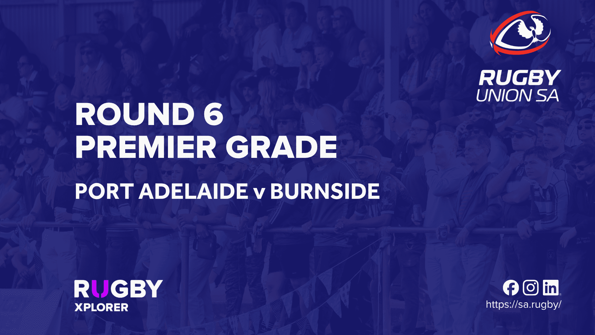 RugbySA Rd 6 Premier Port Adelaide v Burnside