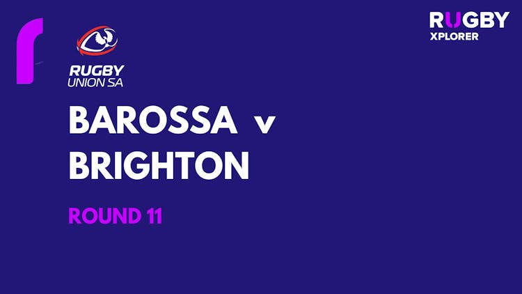 RugbySA Barossa v Brighton Rd 11