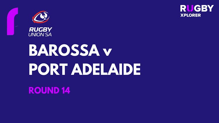 RugbySA Barossa v Port Adelaide Rd 14
