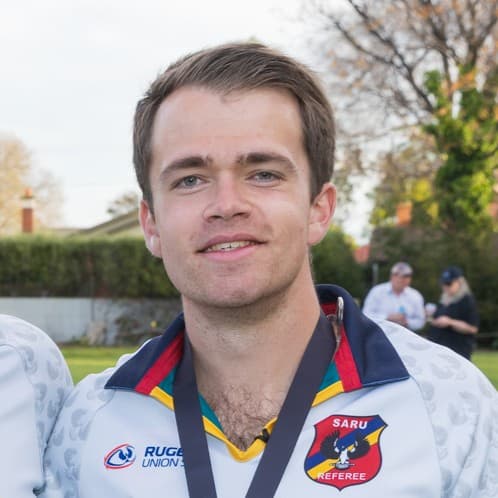 RugbySA Referees Vice 2026 Adam Bethell