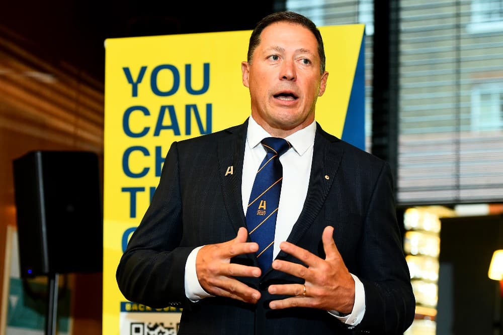 Phil Kearns believes the Australia World Cup bid represents a truely national event as they head to World Rugby. Photo supplied 
