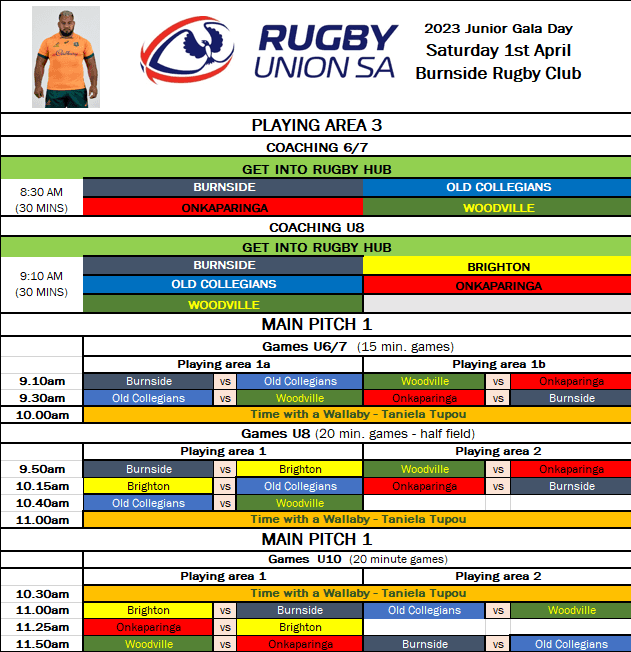 2023 Junior Gala Draw