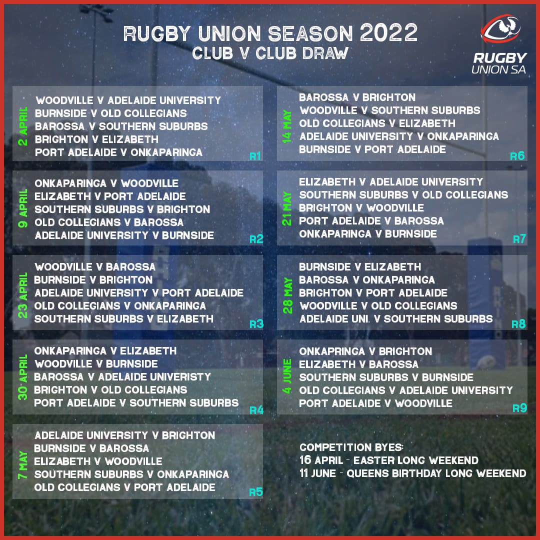 Competition Draw v2, Rounds 1-9