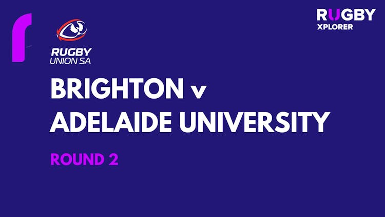 RugbySA Brighton v Adelaide University Rd2