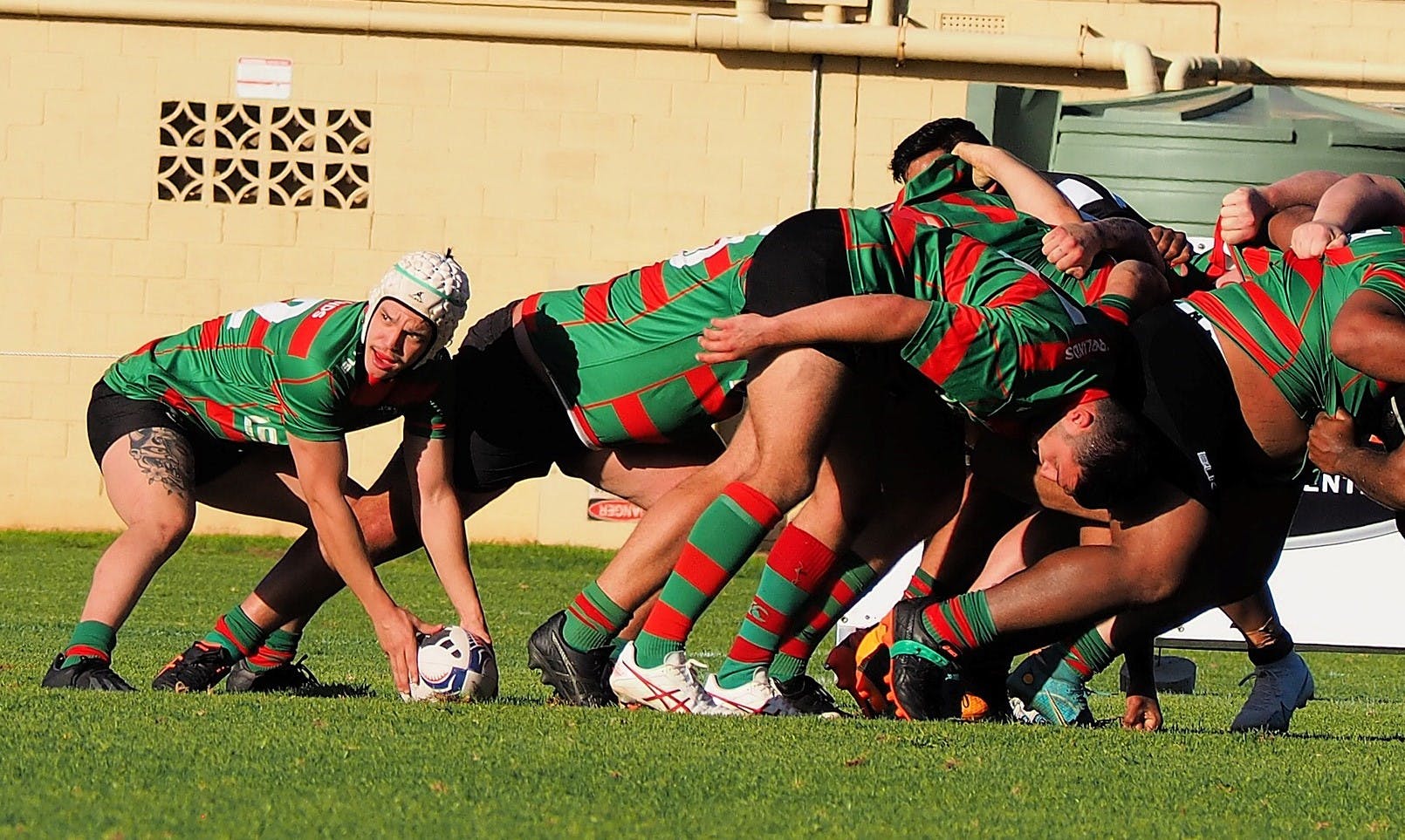 ON TOP: Southern Suburbs maintained pole position on the Premier Grade ladder with a 30-18 win over Old Collegians in Round 5. Picture: Souths Facebook