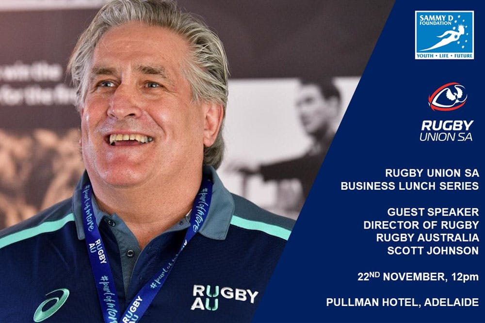 Scoot Johnson, Director of Rugby, Rugby AU. Photo: Rugby AU