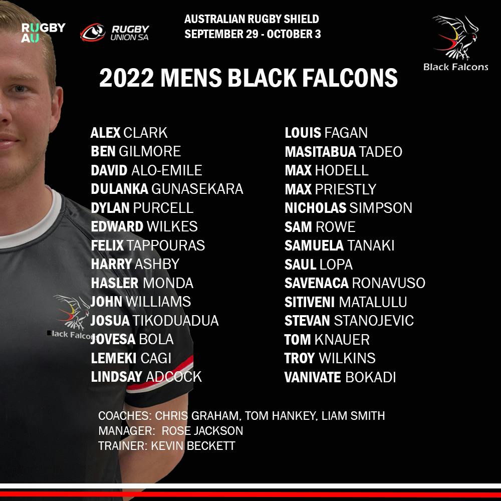 2022 Mens Black Falcons
