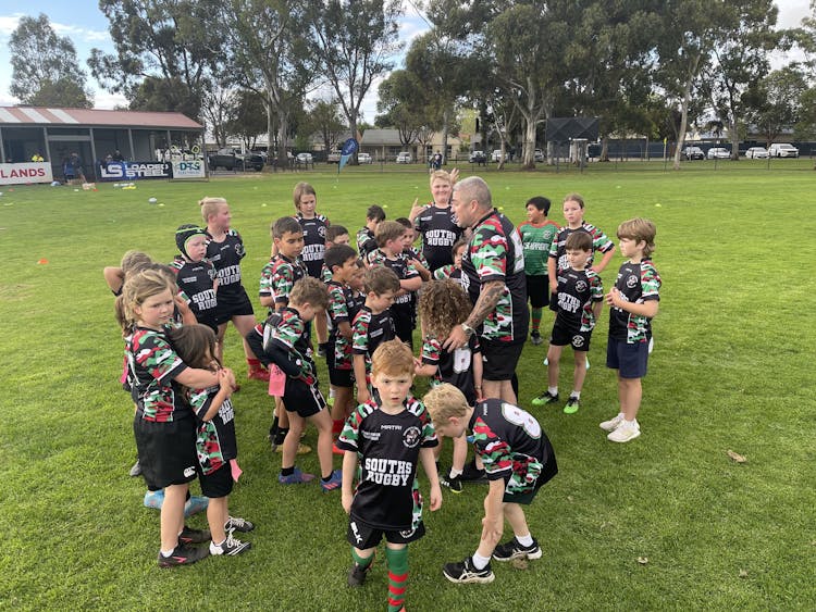Adelaide club Southern Suburbs have seen junior registrations boom off the back of Get into Rugby. Picture: Supplied