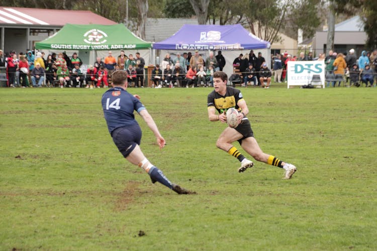 IN FORM: Burnside (left) and Brighton (right) kept to their winning ways in Round 8 of the Premier Grade men's competition. Picture: Brighton Rugby Union Football Club Facebook