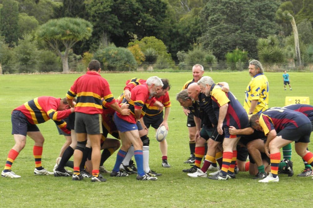 Crippled Crows Masters Rugby. Photo: Crippled Crows