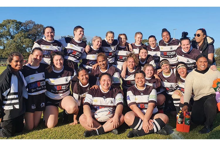 Port Adelaide Women's Team 2020. Photo: Pete Garden